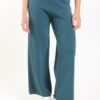 PANTALONI IN MAGLIA - Verde, TU