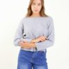 MAGLIA GIROCOLLO CON CUCITURA CENTRALE - Perla, TU