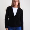 BLAZER IN MAGLIA CON CHIUSURA MONOPETTO - Nero, TU