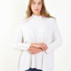 MAGLIA CON BOTTONI DECORATIVI SULLA MANICA - Gesso, TU