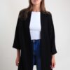 CARDIGAN APERTO CON TASCHE - Nero, TU