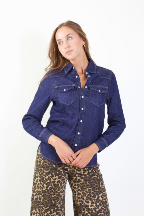 CAMICIA IN DENIM CON TASCHE