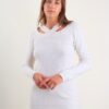 MAGLIA A COSTE CON COLLO INCROCIATO - Chalk, TU