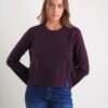 MAGLIA CON CUCITURE A VISTA - Uva, TU