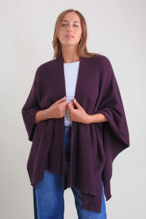 MANTELLA IN MAGLIA A COSTE