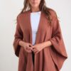 MANTELLA IN MAGLIA A COSTE - Moka, TU