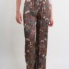 PANTALONI A PALAZZO CON STAMPA FLOREALE - Moro, TU