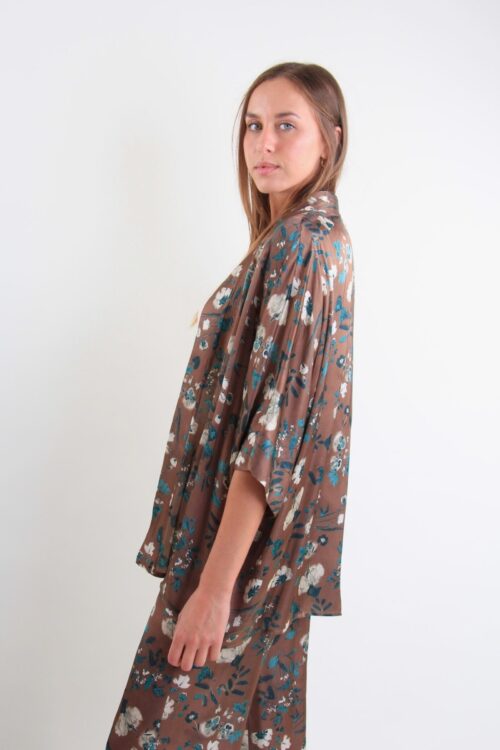 Alternative view of KIMONO CON STAMPA FLOREALE