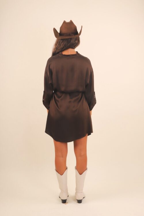 Alternative view of CHEMISIER CORTO IN VISCOSA