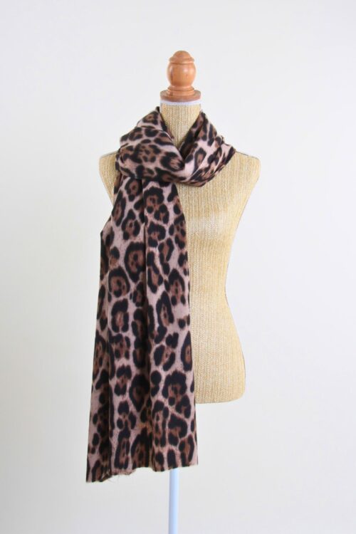 SCIARPA FANTASIA LEOPARDATA