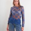 MAGLIA IN PIZZO TRASPARENTE A MANICHE LUNGHE - Ottanio, TU