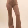 PANTALONE JOGGER CON COULISSE E CUCITURA CENTRALE - Mud, TU