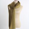 SCIARPA DOUBLE FACE - Verde olive, TU