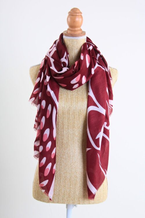 SCIARPA FANTASIA ASTRATTA