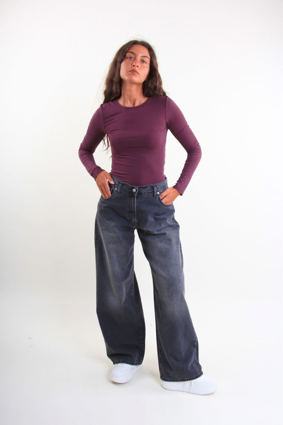 JEANS A VITA ALTA FIT DRITTO