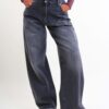 JEANS A VITA ALTA FIT DRITTO - Grey, L