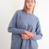 MAGLIA OVER A GIROCOLLO - Grigio, TU