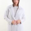 CARDIGAN EFFETTO PELLICCIA - Gesso, TU
