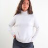 MAGLIA LUNGA CON MICROPAILLETTES - Chalk, TU