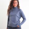 MAGLIA LUNGA CON MICROPAILLETTES - Grey, TU