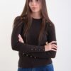 MAGLIA CON BOTTONCINI DORATI - Moro, TU
