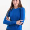 MAGLIA CON BOTTONCINI DORATI - Ottanio, TU