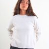 MAGLIONE GIROCOLLO CON MICROPAILLETTES - Chalk, TU