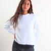 MAGLIONE GIROCOLLO CON MICROPAILLETTES - Cream, TU