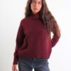 DOLCEVITA IN MAGLIA CON MICROPAILLETTES - Bordeaux, TU