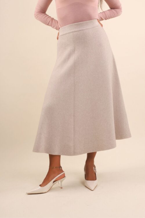 GONNA LONGUETTE IN MAGLIA