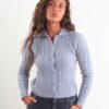 CARDIGAN TRECCIA CON COLLETTO - Pearl, TU