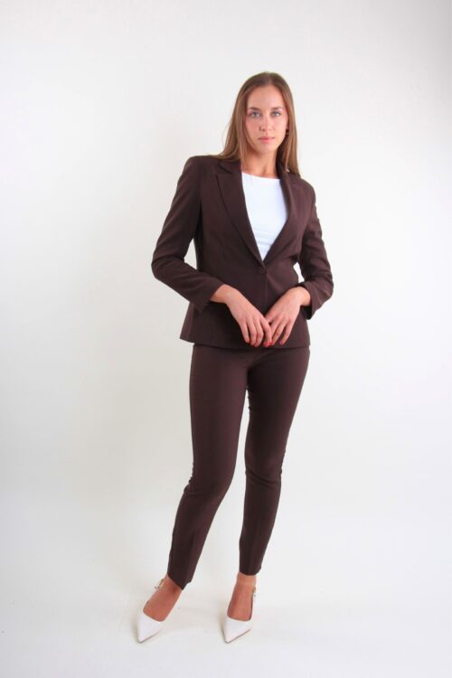 COMPLETO DONNA BLAZER E PANTALONE SLIM
