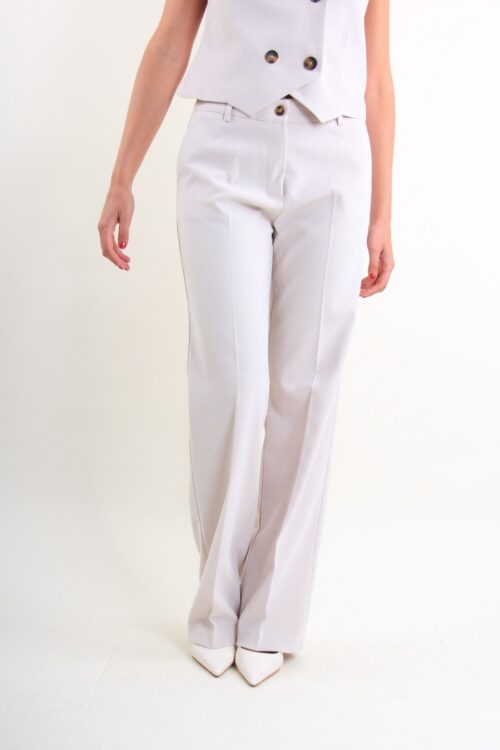 PANTALONE DONNA A PALAZZO LINEA SARTORIALE