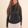 CASHMIRETTA A COLLO ALTO - Black, TU