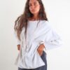 MAGLIA LUNGA CON CINTURA - Gesso, TU