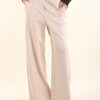 PANTALONI A PALAZZO - Crema, L