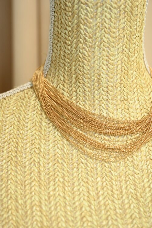 COLLANA MULTIFILO A CATENE SOTTILI