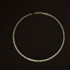 COLLANA IN ACCIAIO CON STRASS LUMINOSI - Oro, TU