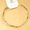 COLLANA RIGIDA IN ACCIAIO INOX - Oro, TU