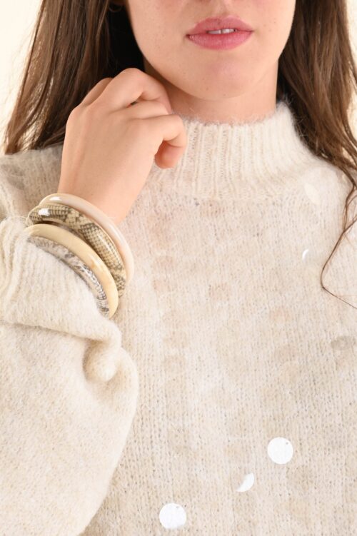 SET DI BRACCIALI RIGIDI FANTASIA ANIMALIER