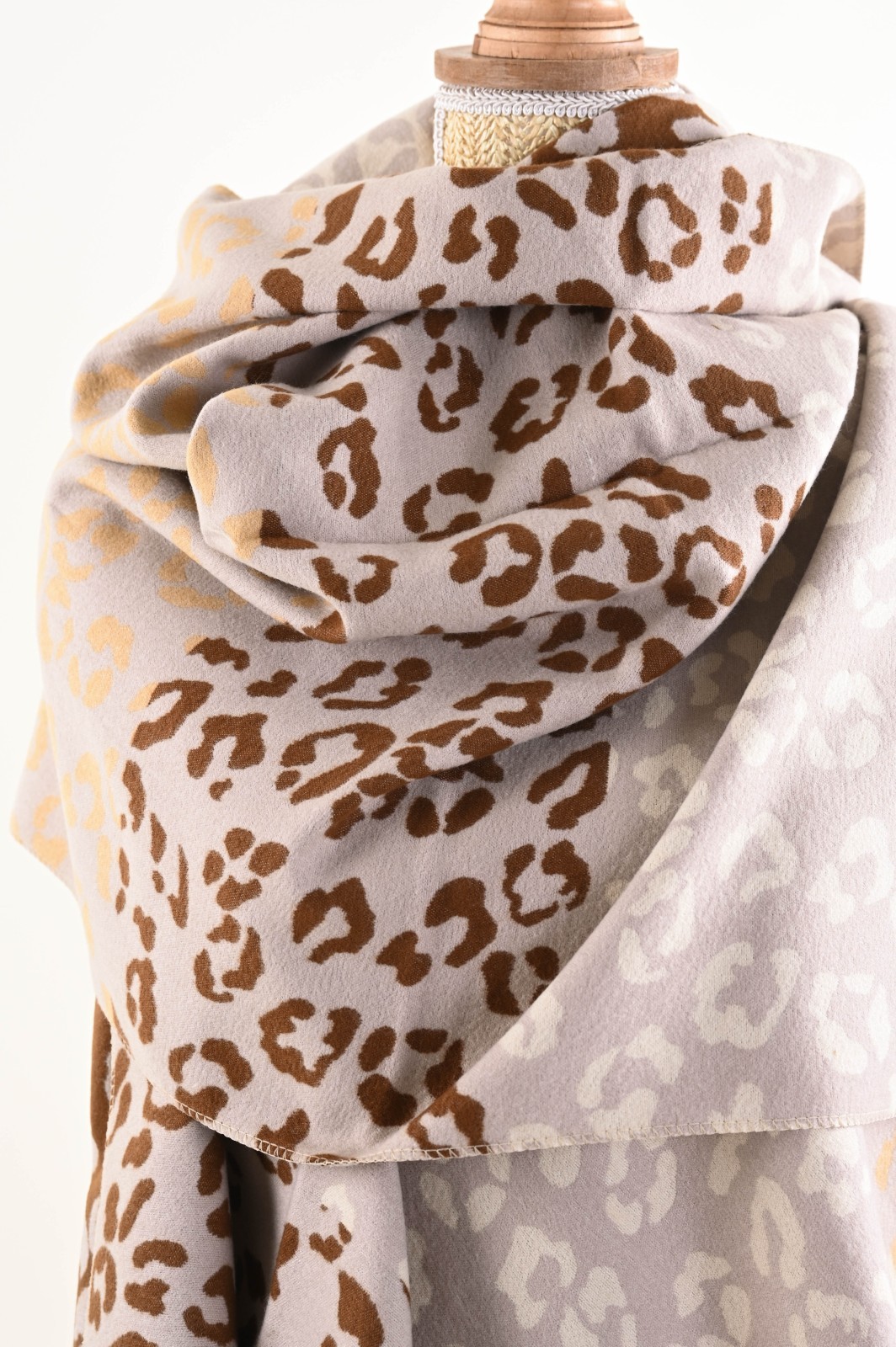 DSC_4619 SCARPA FANTASIA LEOPARDATA - Cammello, TU