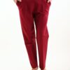 PANTALONI IN PUNTO MILANO - Bordeaux, S