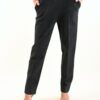 PANTALONI IN PUNTO MILANO - Grigio scuro, L
