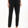 PANTALONI IN PUNTO MILANO - Nero, S