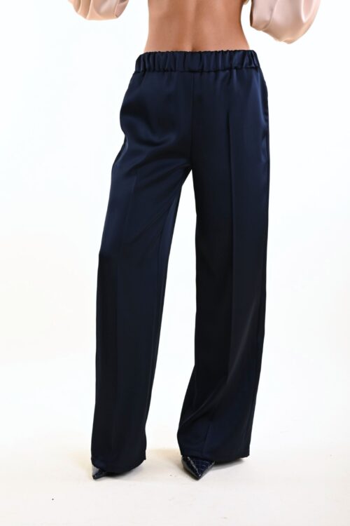 Alternative view of PANTALONI A PALAZZO SATIN