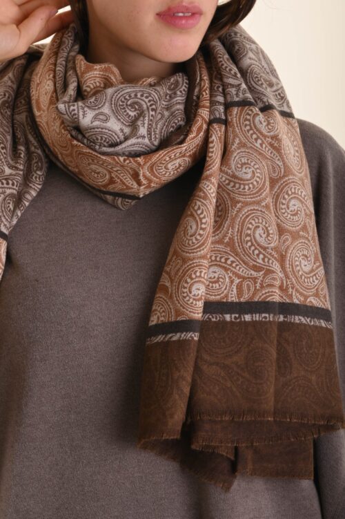 SCIARPA STAMPA PAISLEY