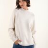 MAGLIONE CON COLLO LAVORATO A COSTE - Gesso, TU