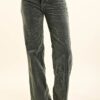 PANTALONI IN VELLUTO A COSTE - Verde khaki, XS