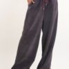 PANTALONI IN CINIGLIA CON COULISSE - Grigio, S