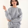 FELPA IN COTONE - Grigio, TU